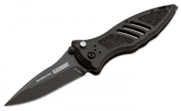 Blackhawk CQD Mark II Type E, glatte Klinge