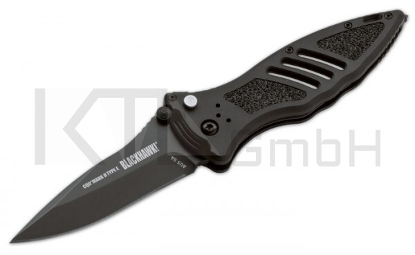Blackhawk CQD Mark II Type E, glatte Klinge