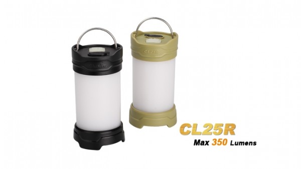 Fenix CL25R - Campinglaterne-schwarz