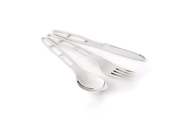 GSI Outdoors Glacier Stainless Besteck, 3-teilig