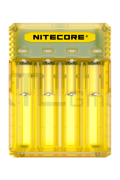 Nitecore Q4 Ladegerät für Li-Ion Akkus in 4 Farben