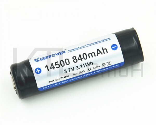 Keeppower 14500 - 840mAh, geschützt